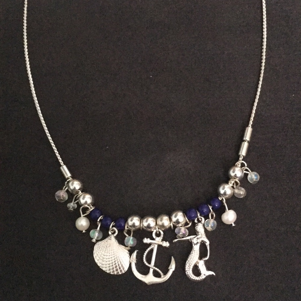 Ocean Mermaid Shell Necklace Elegant Date Night